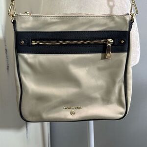 Michael Kors crossbody cream and black Bag